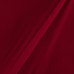 Georgette Maroon Colour Plain Dyed Polyester Fabric