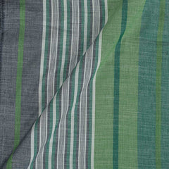 Viscose Slub Cotton Pastel Green Colour Panel Fabric