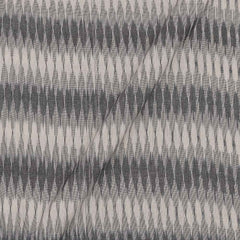 Cotton Ikat Grey Colour 42 Inches Width Washed Fabric cut of 0.70 Meter