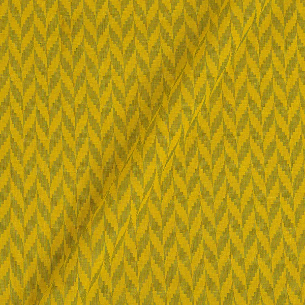 Cotton Self Jacquard Lime Yellow Colour 43 Inches Width Geometric Pattern Washed Fabric freeshipping - SourceItRight