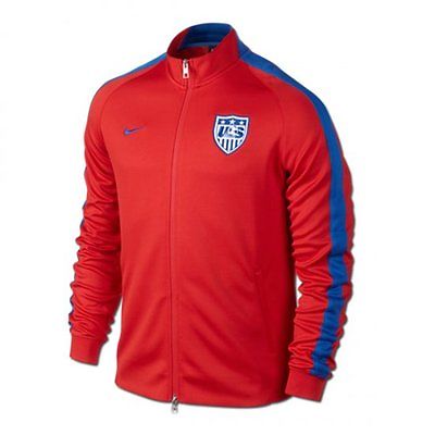 NIKE USA AUTHENTIC N98 TRACK JACKET FIFA WORLD CUP 2014 Red – REALFOOTBALLUSA.NET