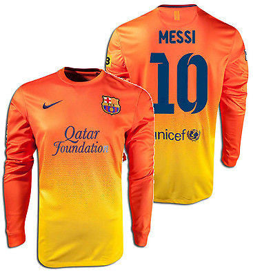 messi jersey long sleeve