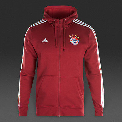 Informeer wiel theater ADIDAS BAYERN MUNICH 3 STRIPES FULL ZIP HOODIE. – REALFOOTBALLUSA.NET