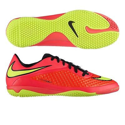 NIKE HYPERVENOM PHELON IC INDOOR SOCCER FUTSAL SHOES Bright Crimson/Hy –  REALFOOTBALLUSA.NET