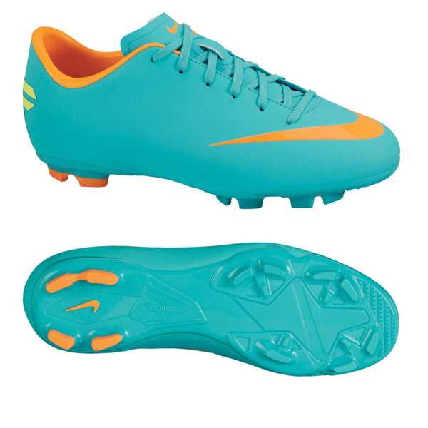 turquoise soccer cleats