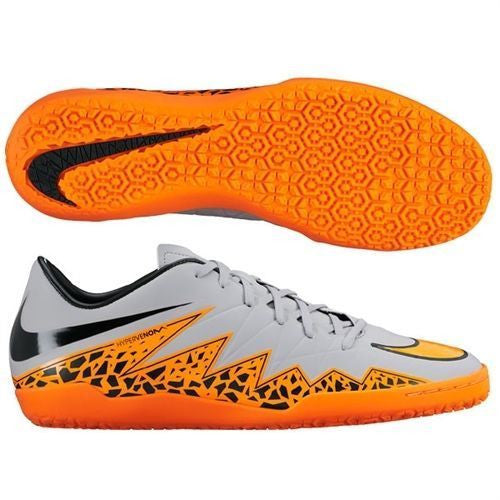 INDOOR SOCCER SHOES Wolf Grey 