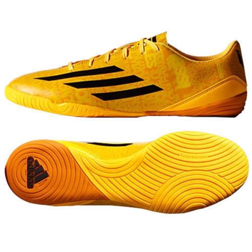 ADIDAS MESSI F10 IN SOCCER SHOES Solar Gold/Black/Black –