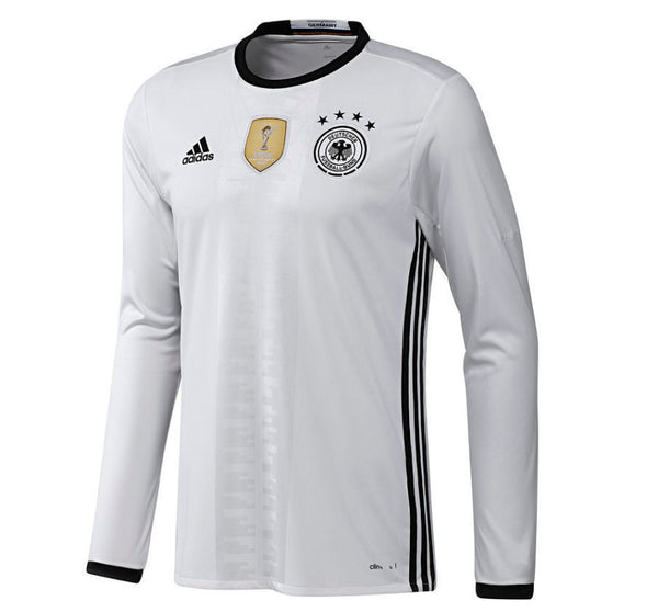 ADIDAS MARIO GOTZE GERMANY LONG SLEEVE HOME JERSEY EURO – REALFOOTBALLUSA.NET