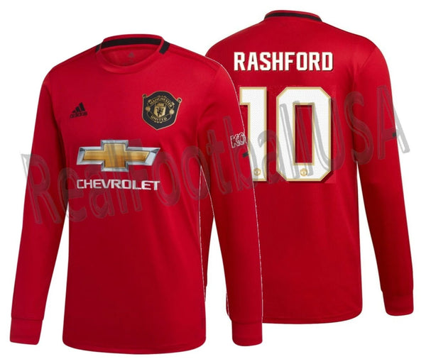 marcus rashford manchester united jersey