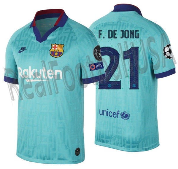 barcelona de jong jersey