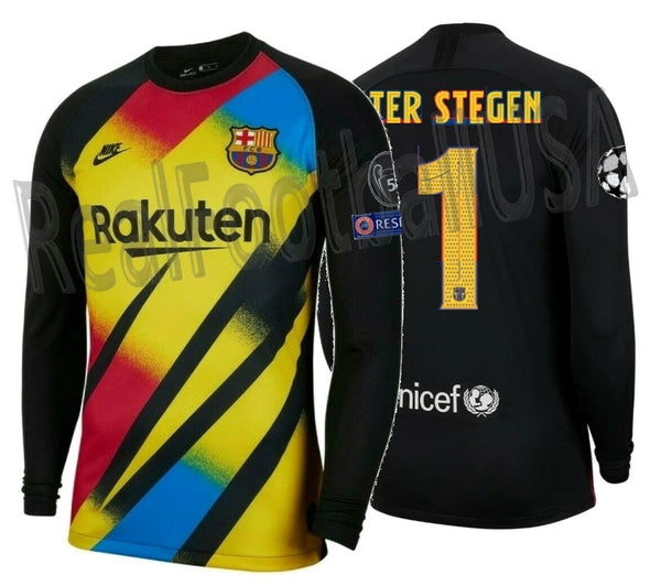 ter stegen goalkeeper jersey