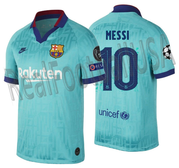 messi barcelona third jersey