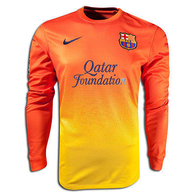 nike barcelona long sleeve jersey