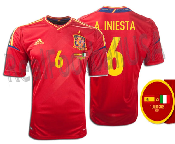 spain euro 2012 jersey