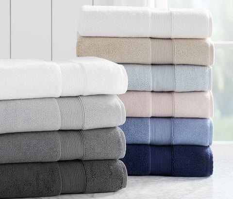 What are the different types of towels? bath towels
