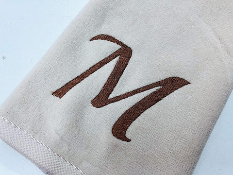 Embroidered Fingertip Guest Gift Towels