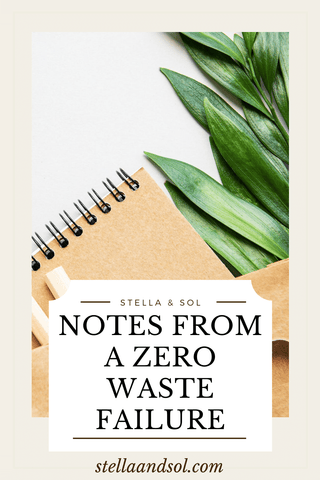 notes from a zero waste failure