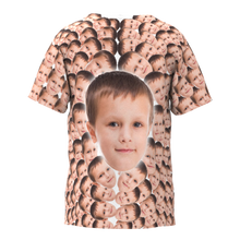 Custom Faces Mash Kid Funny T-shirt - MyFaceTshirt