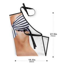 Muscle and Bikini Couple Apron Pack of 2