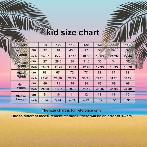 Custom Face Shirt Kid's Hawaiian Shirt Sea View