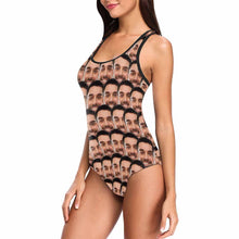 Custom Face Mash Photo Women's One Piece Sexy Swimsuit