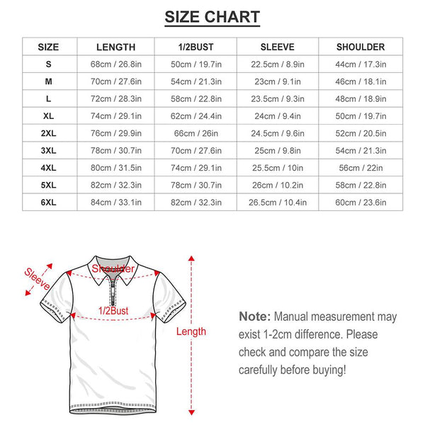 Custom Men's Polo Shirt Personalised Face Funny Polo Shirt with Zipper - MyFacepajamas