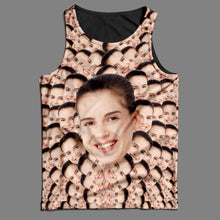 Custom Face Tank Top Face Mash