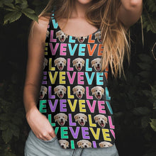 Custom Face Tank Top LOVE