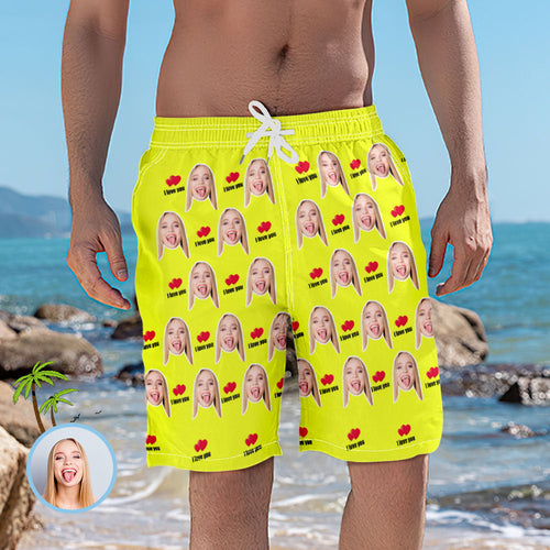 Yellow Beach Shorts