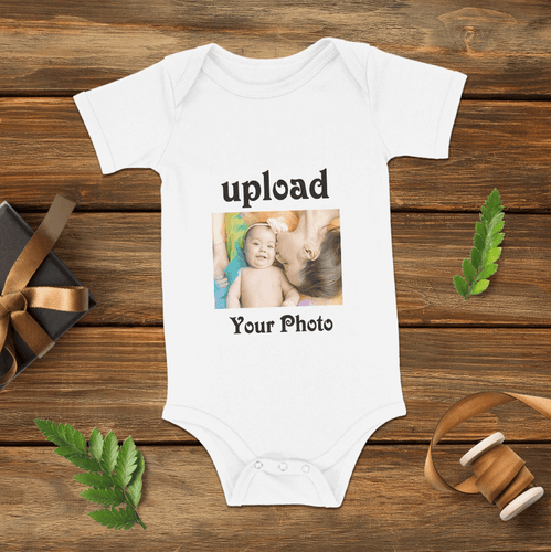 Custom Photo Baby Bodysuits Onesie