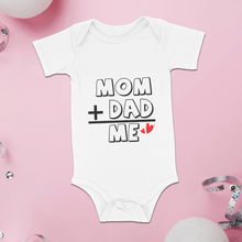 Baby Bodysuits Onesie Mom+Dad=ME