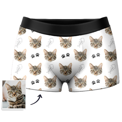 Men's Custom Cat Boxer Shorts