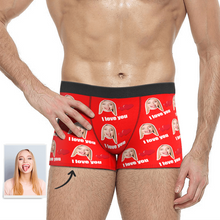 Men's Custom Love Face Boxer