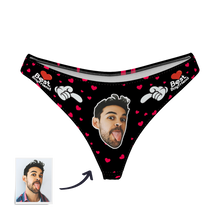 Women's Custom Photo Thong - Best Boyfriend