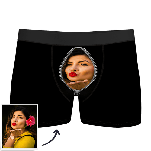 Men's Custom Sexy Cheeks Boxer Shorts