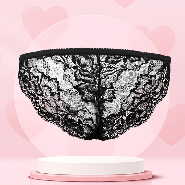 Custom Photo Women Lace Panty Sexy Panties Women's Underwear - Food