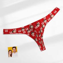 Custom Face Love Men's Thong Lip Print Men's Briefs - MyFacepajamas