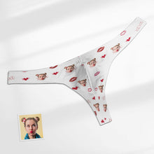 Custom Face Kiss And Love Men's Thong XOXO Men's Briefs - MyFacepajamas