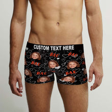 Custom Face Boxers Briefs Personalised Men's Shorts With Photo - Bae - MyFaceBoxer