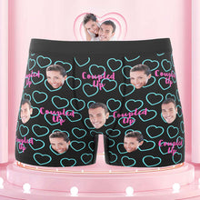 Custom Face Boxers Briefs Personalised Men's Shorts With Photo - Coupled Up - MyFaceBoxer