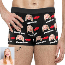 Men's Custom Love Face Boxer