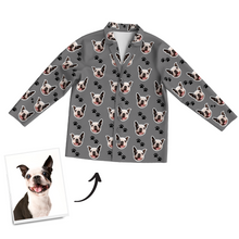 Custom Dog Photo Pajama Pants, Nightwear, Sleepwear