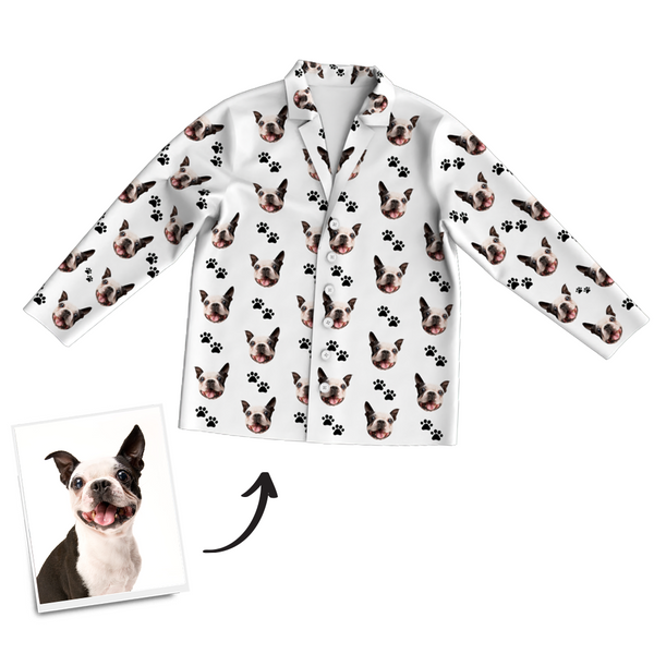 Custom Dog Photo Pajama Pants, Nightwear, Sleepwear