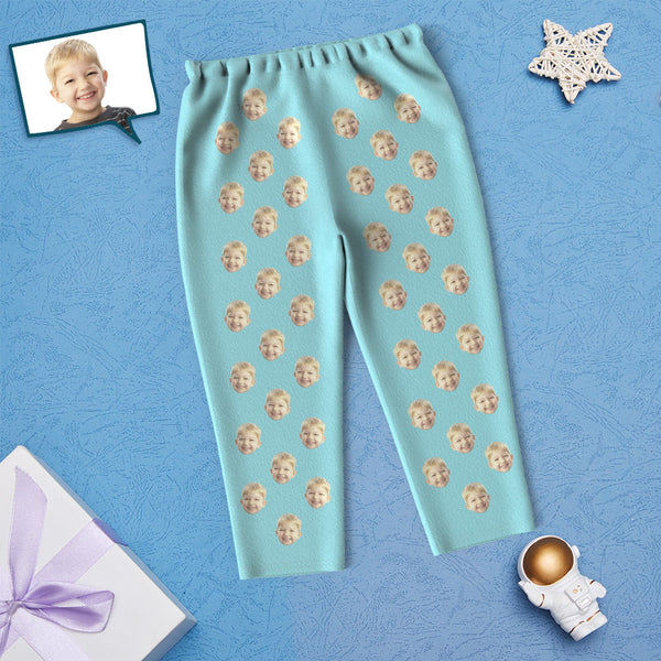 Custom Face Children's Pajamas Personalised Kid's Sleepwear