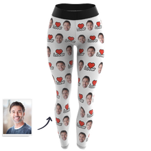 Custom Face Leggings - Lover