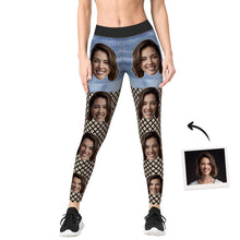 Custom Face Fleshy Stockings All-Over Low Rise Leggings