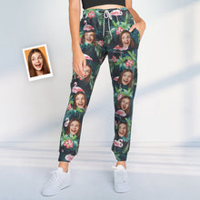 Custom Face Sweatpants Personalised Hawaii Design Unisex Joggers - Gift for Lover