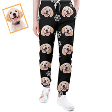 Custom Dog Face Christmas Sweatpants Unisex Joggers