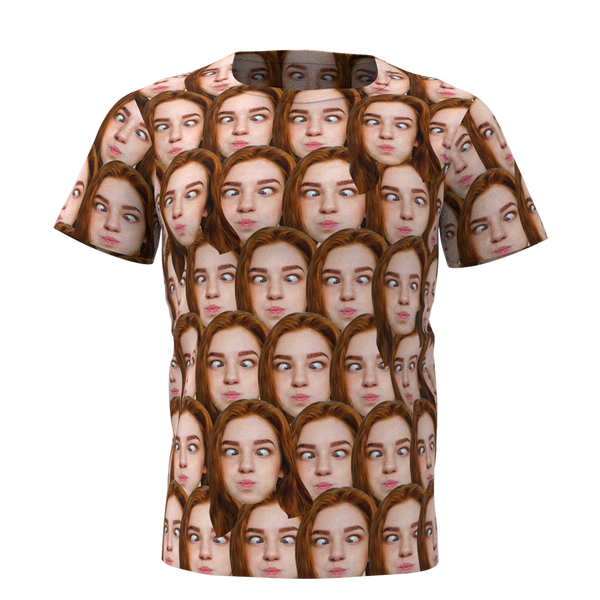 Custom Face Mash T-shirt - Myfaceshirt