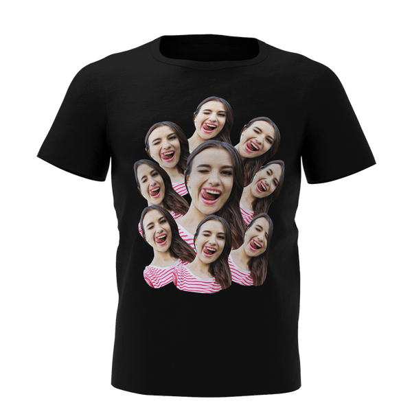 Custom Faces Funny Man T-shirt - MyfaceTshirt